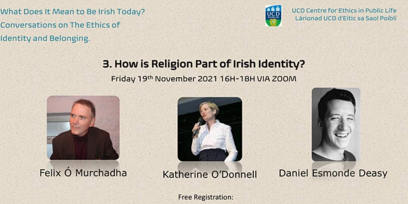 How is Religion Part of Irish Identity? Felix Ó Murchadha